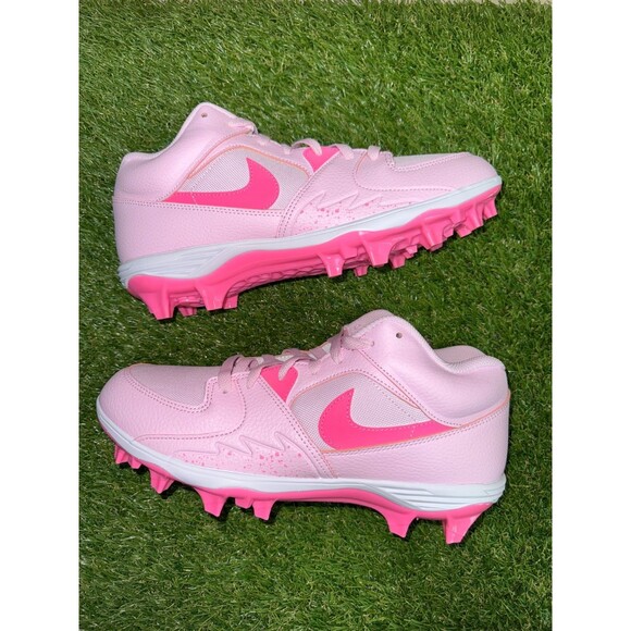 Air Jordan Stadium 90 Low MCS Pink Football Cleats Men’s Size 11 HQ0210-600 NEW main image 5